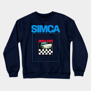 SIMCA 1000 - brochure Crewneck Sweatshirt